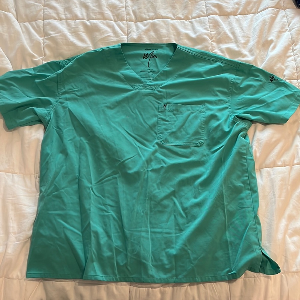 XL surgical green scrub top - Mims